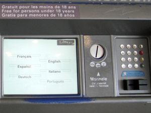 自動券売機